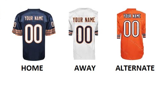 (image for) CHICAGO Pro Football Number Kit